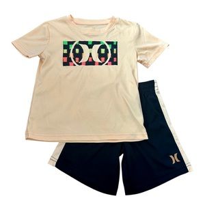 Hurley Checkered Outfit Set
